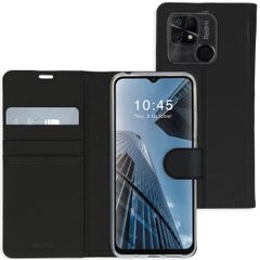 Accezz Étui de télephone Wallet Xiaomi Redmi 10C - Noir