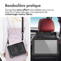 Accezz Coque arrière Defender XT Samsung Galaxy Tab A11 Plus - Noir
