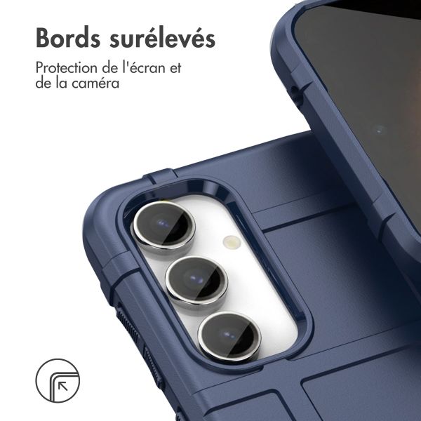 imoshion Coque Rugged Shield Samsung Galaxy S23 FE - Bleu foncé