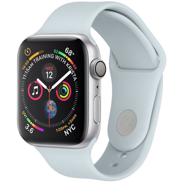 imoshion Bracelet sport en silicone Apple Watch | 44/45/46/49 mm - Bleu clair