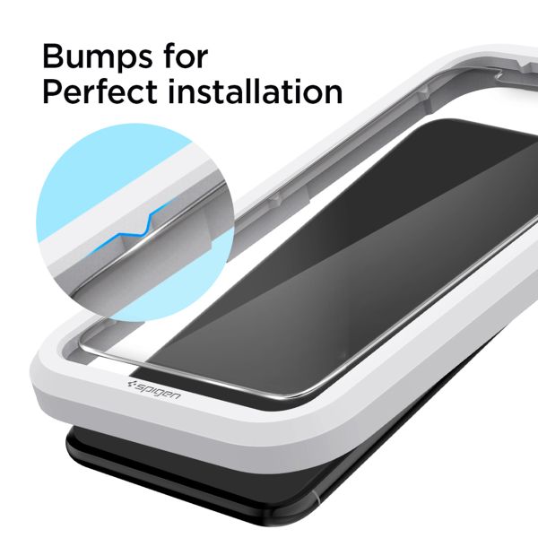 Spigen Protection d'écran en verre trempé GLAStR Fit 2 Paquets + Applicator Apple iPhone 11 Pro / Xs / X
