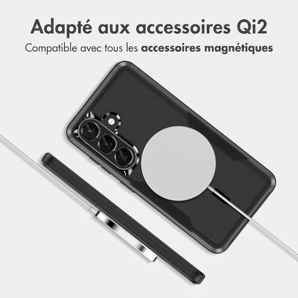 imoshion Coque arrière avec MagSafe Samsung Galaxy S25 / S24 - Noir