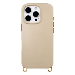 Selencia Coque arrière Rivièra avec MagSafe avec crochets amovibles Apple iPhone 16 Pro Max - Milky Latte