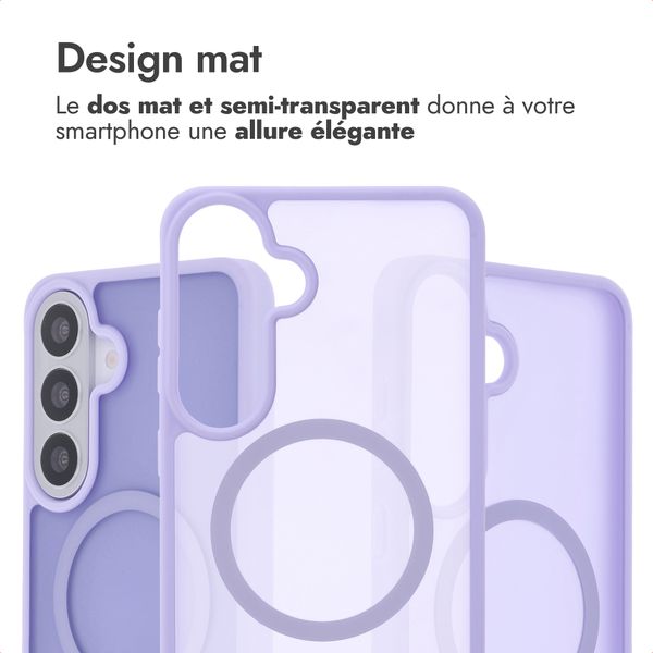 imoshion Coque Color Guard avec MagSafe Samsung Galaxy S26 FE / S25 FE - Lilas