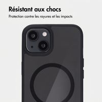 Accezz Coque arrière Hold avec MagSafe Apple iPhone 13 - Black