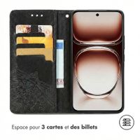 imoshion Etui de télephone Mandala Oppo Reno 12 Pro - Noir