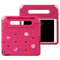 imoshion Coque kidsproof avec poupées amovibles Apple iPad 9 (2021) 10.2 pouces / iPad 8 (2020) 10.2 pouces / iPad 7 (2019) 10.2 pouces - Rose