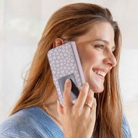imoshion Étui de télephone portefeuille Design Samsung Galaxy A20e - White Daisy