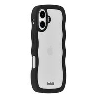 Holdit Coque Wavy Apple iPhone 17 - Black / Transparent