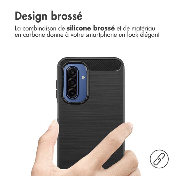 imoshion Coque Brushed Samsung Galaxy A17 (5G) / (4G) - Noir