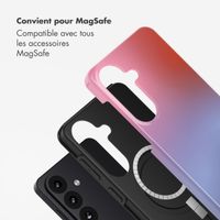 Selencia Coque arrière Vivid avec MagSafe Samsung Galaxy S26 - Gradient Soft Blush