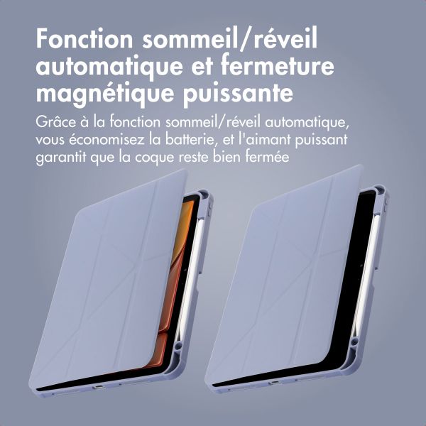 imoshion Coque tablette Origami Apple iPad Air 13 pouces (2026) M4 / (2025) M3 / (2024) M2 - Lavender