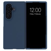 Accezz Coque Liquid Silicone avec MagSafe Samsung Galaxy Z Fold 8 Ultra - Bleu foncé