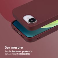 imoshion Coque Couleur Apple iPhone 17e / 16e - Wine Red