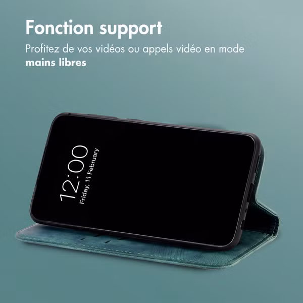 imoshion Étui de téléphone portefeuille Slim OnePlus 15 - Vert