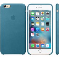 Apple Coque Leather Apple iPhone 6(s) Plus - Marine Blue