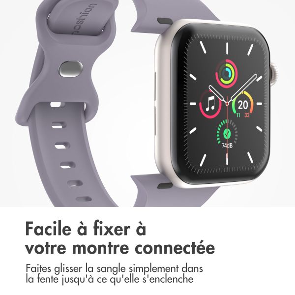 imoshion Bracelet en silicone⁺ Apple Watch | 38/40/41/42 mm - Taille S/M - Lavender