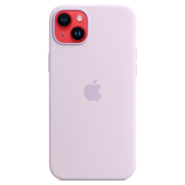 Apple Coque en silicone MagSafe Apple iPhone 14 Plus - Lila