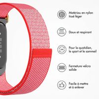 imoshion Bracelet en nylon Fitbit Air - Rouge