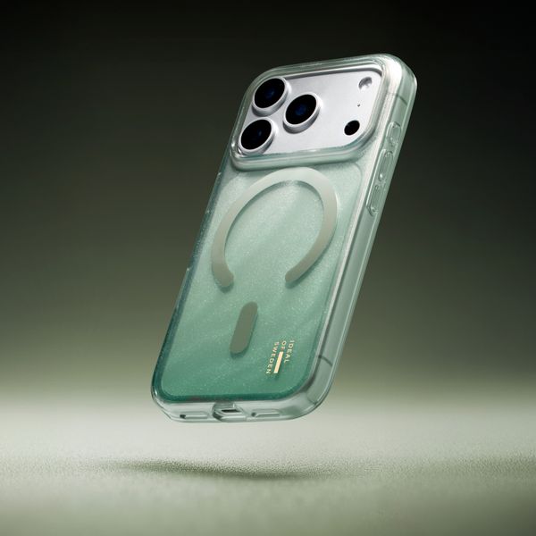 iDeal of Sweden Coque Clear MagSafe Apple iPhone 17 Pro Max - Sage Green