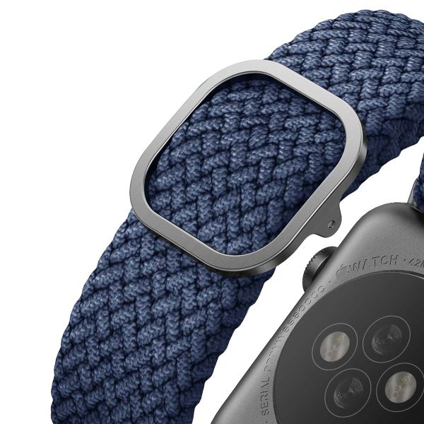 Uniq Bracelet tressé Aspen Apple Watch | 44/45/46/49 mm - Oxford Blue
