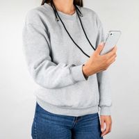 imoshion Coque arrière transparente avec cordon Apple iPhone 11 Pro Max - Noir