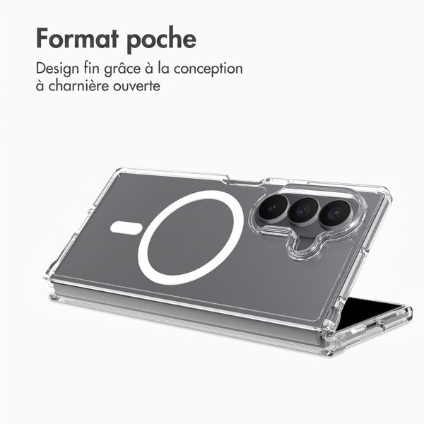 Accezz Coque arrière Xtreme Impact avec MagSafe Samsung Galaxy Z Fold 8 Ultra - Transparent