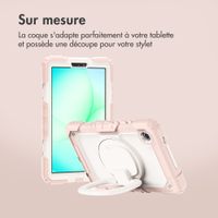imoshion Coque tablette kidsproof Rugged Samsung Galaxy Tab A11 Plus / A9 Plus - Rose