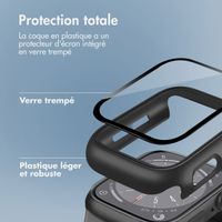 imoshion Coque rigide à couverture complète Apple Watch 7 / 8 / 9 - 41 mm - Noir