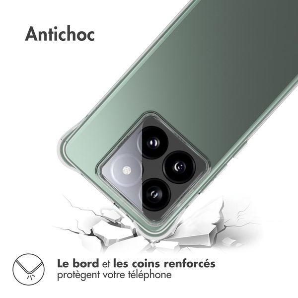 imoshion Shockproof Case Xiaomi 14T - Transparent
