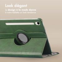 imoshion Coque tablette rotatif à 360° Samsung Galaxy Tab S9 11.0 pouces / S10 Lite / S10 FE / S9 FE 10.9 pouces - Vert