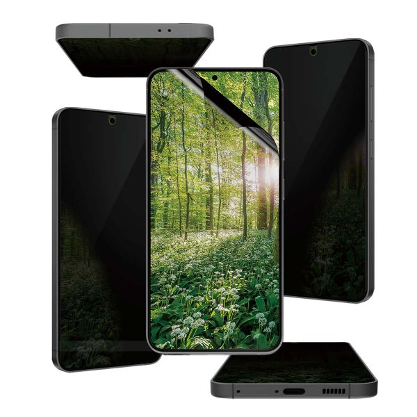 PanzerGlass Protection écran confidentialité Matrix recyclée 4-directions Samsung Galaxy S25 Plus