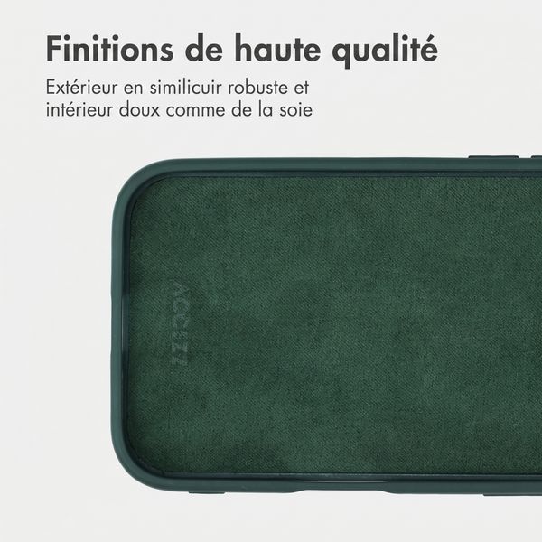 Accezz Coque arrière Edge avec MagSafe Samsung Galaxy S26 Ultra - Vert