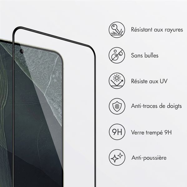 Accezz Protecteur d'écran en verre trempé + Applicateur Google Pixel 11