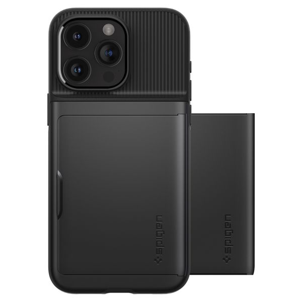 Spigen Coque Slim Armor Apple iPhone 15 Pro - Noir