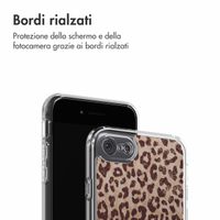 imoshion Coque Design Apple iPhone SE (2022 / 2020) / 8 / 7 - Leopard Mood
