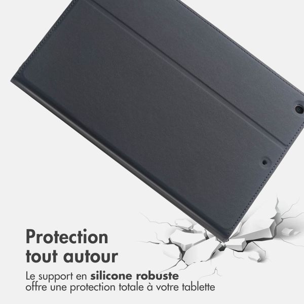 Accezz Coque tablette Classic Apple iPad 9 (2021) 10.2 pouces / iPad 8 (2020) 10.2 pouces / iPad 7 (2019) 10.2 pouces - Noir