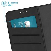 imoshion Etui de télephone luxe 2-en-1 amovible Apple iPhone 15 Pro Max - Noir