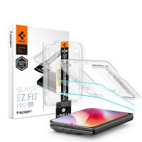 Spigen Protection d'écran en verre trempé GLAStR Fit 2 Paquets + Applicator Apple iPhone Duo