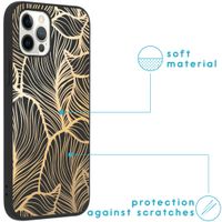 imoshion Coque Design Apple iPhone 12 (Pro) - Golden Leaves