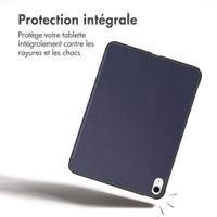 imoshion Coque tablette Trifold Apple iPad 11 (2025) 11 pouces A16 / iPad 10 (2022) 10.9 pouces - Bleu