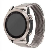 imoshion Bracelet QuickFit® Milanais  - Connexion Garmin 22 mm - Taille L/XL - Starlight