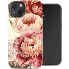 Selencia Coque arrière Vivid avec MagSafe Apple iPhone 13 - Vintage Peony