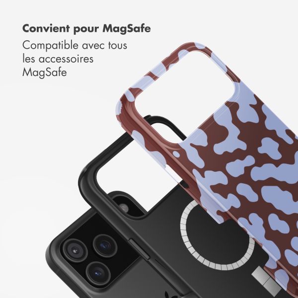 Selencia Coque arrière Vivid avec MagSafe Apple iPhone 17 Pro - Moo'd Lavender Glow