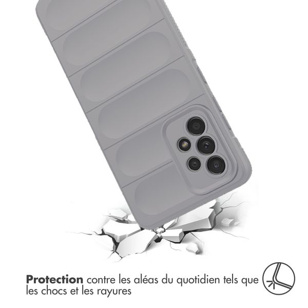 imoshion EasyGrip Backcover Samsung Galaxy A52(s) (5G/4G) - Gris