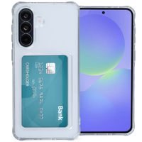 imoshion Coque silicone avec porte-cartes Samsung Galaxy A37 (5G) - Transparent