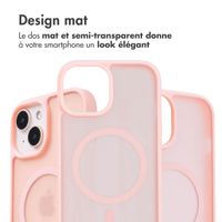 imoshion Coque Color Guard avec MagSafe Apple iPhone 15 - Rose clair