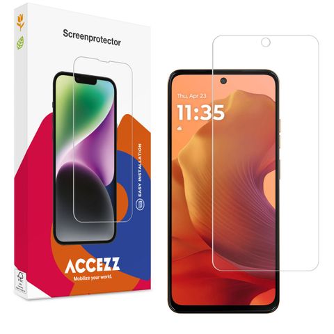 Accezz Protection d'écran en verre trempé Motorola Moto G56