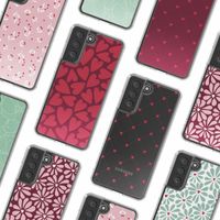 imoshion Coque Design Samsung Galaxy S21 FE - Hearty Coral Dust