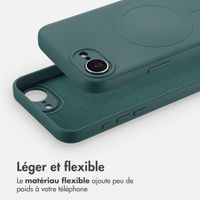 imoshion Coque Couleur avec MagSafe Apple iPhone 17e / 16e - Vert foncé